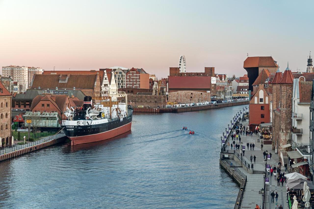 Przystan Motlawa Appartement Gdańsk Buitenkant foto